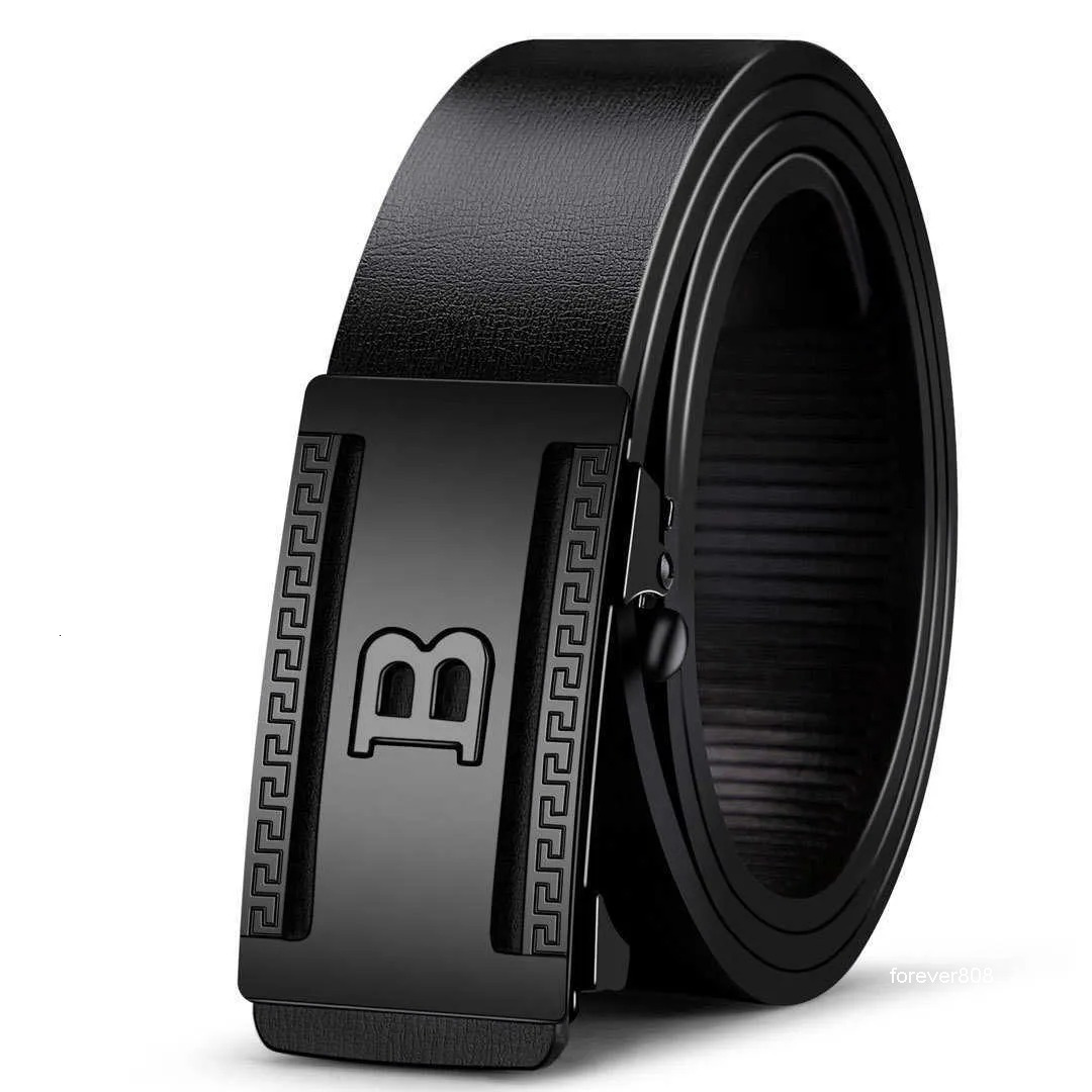 Belts luxury Brand Designer Belt Mens Leather New Pure Cowhide Automatic Buckle Belts Fashion Casual Business gift Youth Men Trouser Belt