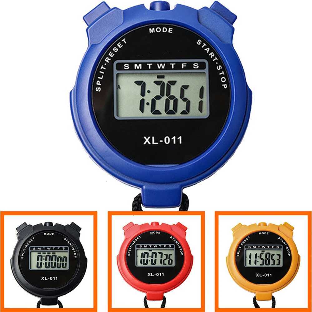 Digital Stopwatch Cndar Lap Training Fitness LCD Display Outdoor Sports Al Clock Running Timer with String C251209-image-1087828760