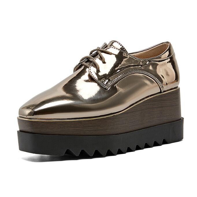 Designer de luxe femmes bottes de qualité supérieure en cuir étoiles à lacets dames Stella Chunky chaussures mocassins décontractés femmes hauteu
