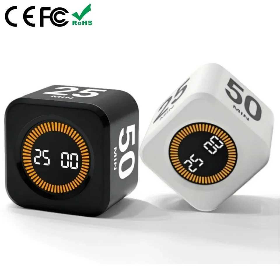 Gravity Sensor Cube Timer Visual Flip Digital Countdown Clock for Study Fitness Kitchen Mini Time Management Tool for Kids C251209-image-1087828674