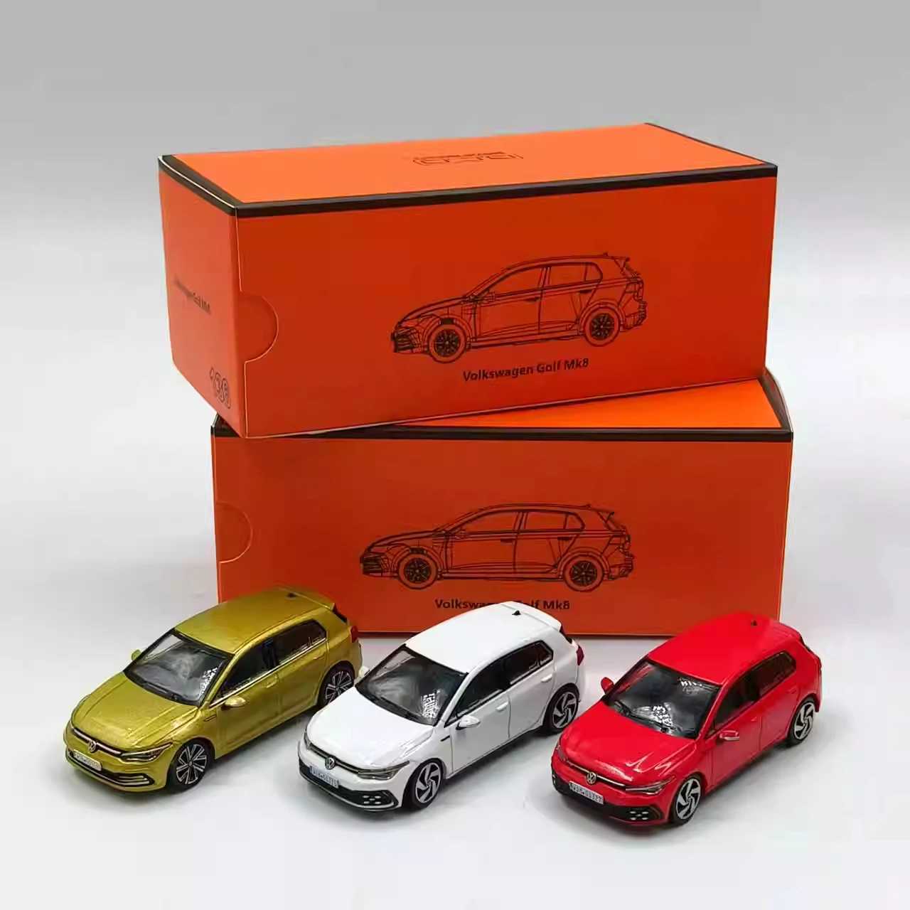GCD 164 Golf GTI MK8 Alloy Car Diecasts Toy Vehicles Car Model Miniature Scale Model Car Toys For Children C251209-image-1087829607