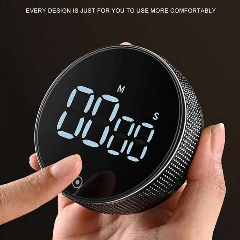 DINRGO Magnetic Kitchen Timer Digital Timer Manual Countdown Rotary Timer Mechanical Cooking Timer Cooking Shower Stopwatch C251209-image-1087828558