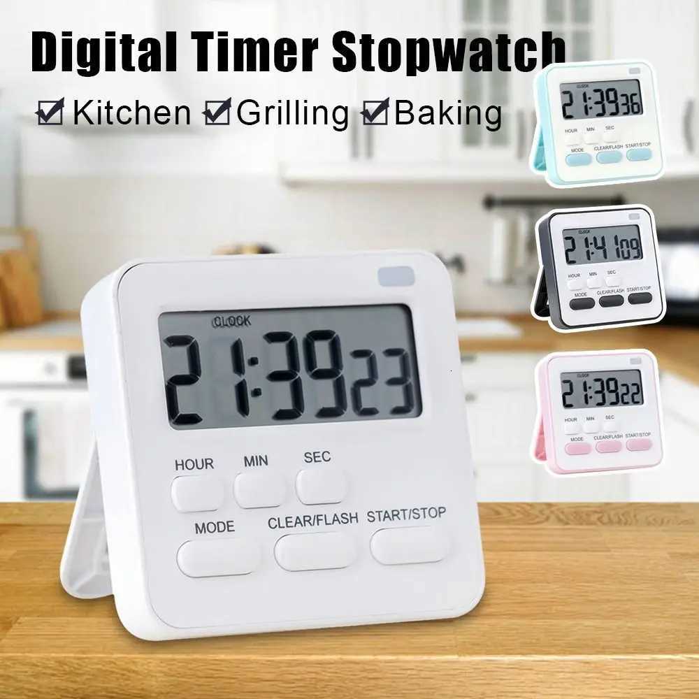 Portable Kitchen Tool Adjustable Desktop Digital Timer Stopwatch Electronic Al Clock Egg Timer Kitchen Timer C251209-image-1087828372