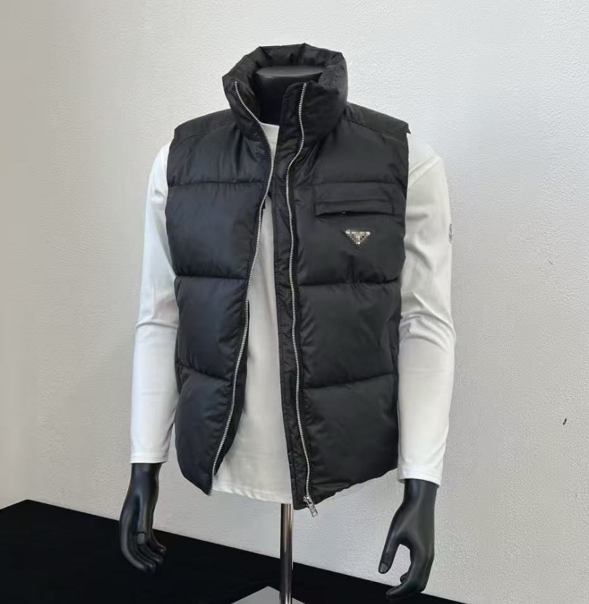 Mens Vests Jacket Bomber Down Coats Sleeveless Windbreaker Man Womens Puffer Vest Winter Jackets Outwears Outdoor Warm