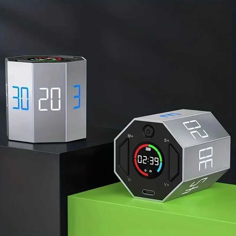 Podoro Timer Magnetic Visual Timer with Flip Countdown Silent Al Small Cube Digital Timer for For Off Productivity C251209-image-1087828196