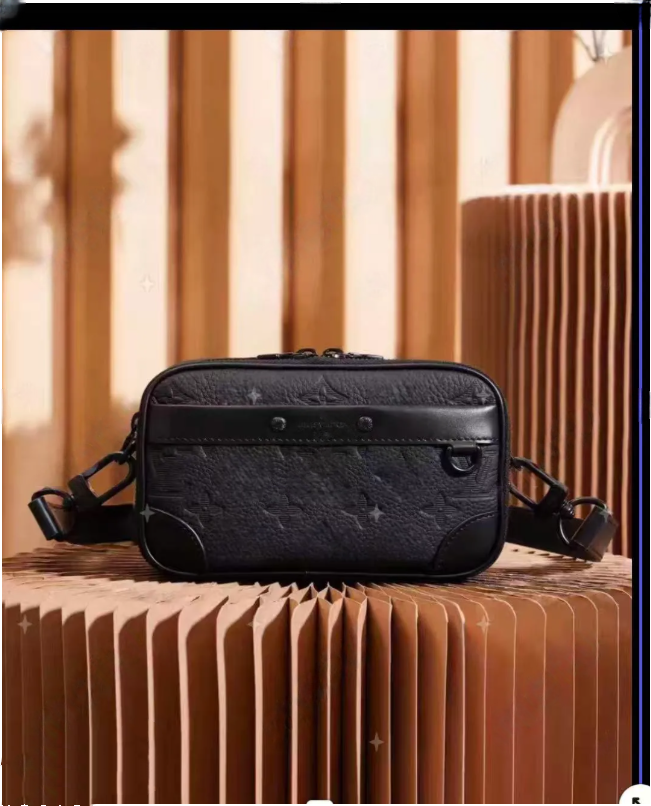 5A Borsa da uomo firmataTrio Marsupio da esterno Marsupio Cintura da uomo Zaino Tote Borse a tracolla Messenger Borsa da uomo Portafoglio moda Fanny