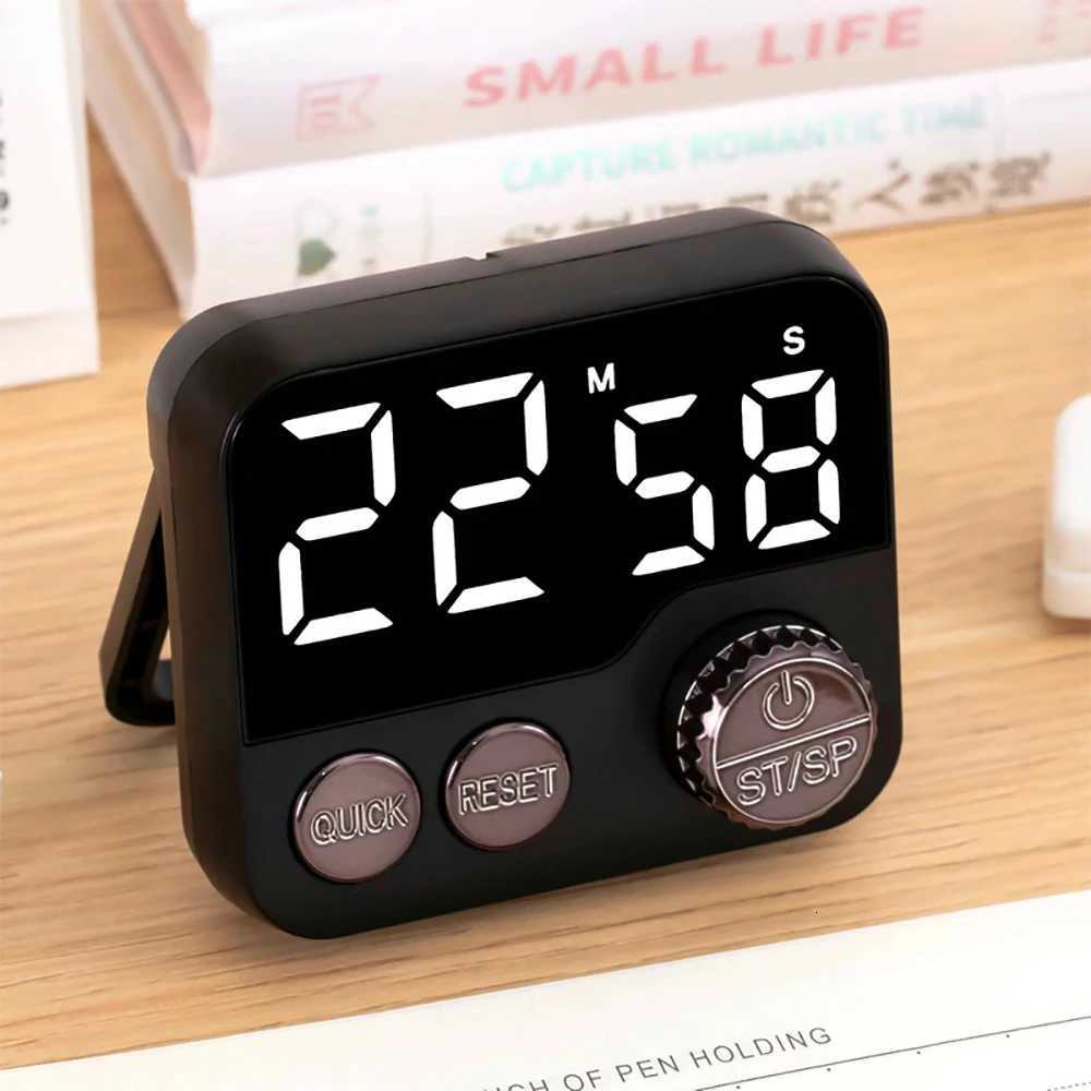 Large Sn Kitchen Timer LED Digital Kitchen Reminder Timer Square Cooking Count Up Countdown Timer Sleep Al Clock Stopwatc C251209-image-1087828518