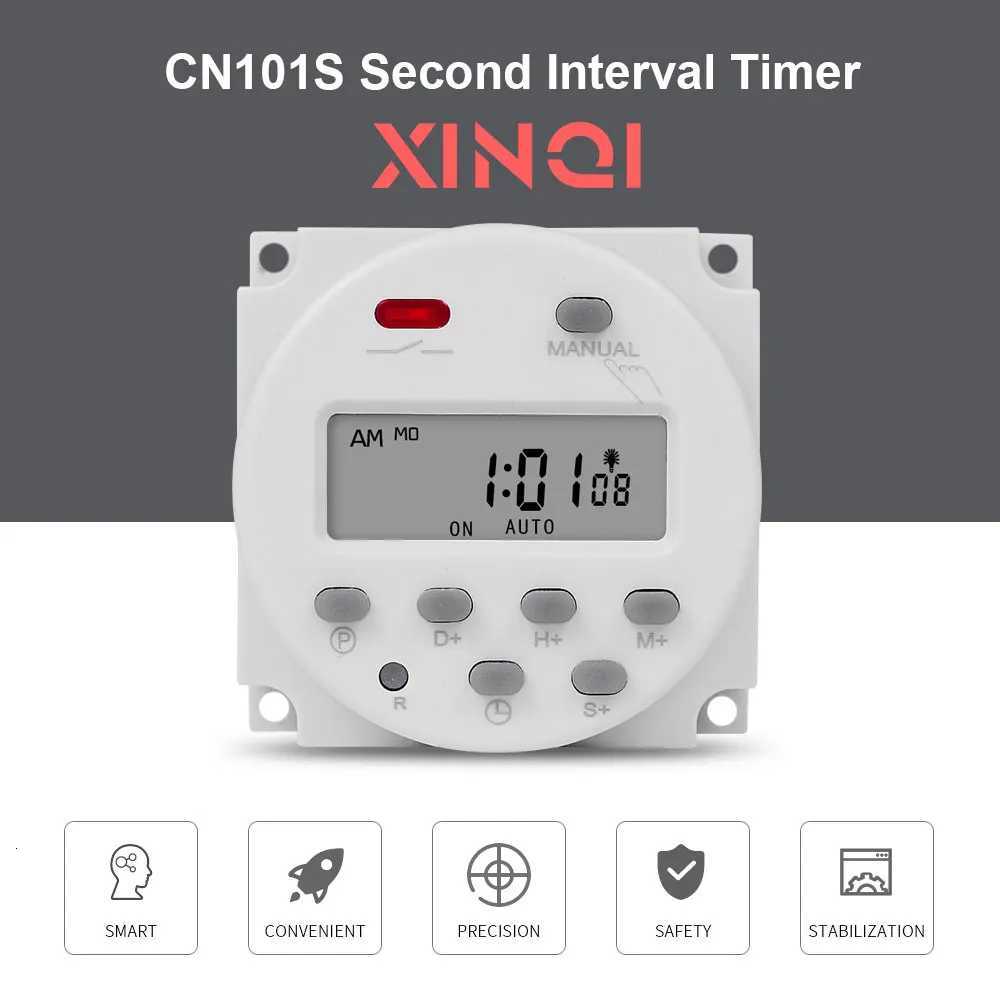 12V 24V 110V 220V Digital Timer Switch 7 Days Weekly Programmable Time Relay Programmer Built-in Rechargeable Battery C251209-image-1087828680