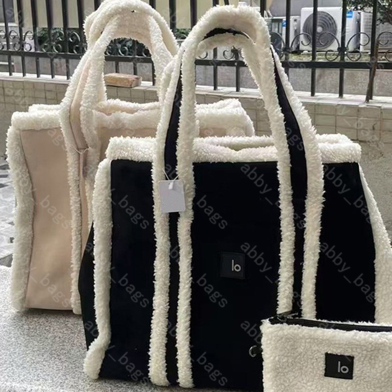Plush Handbag Designers Tote Lady Clutch Bags Luxury Pocket Large-capacity Canvas Shopping Bag Wallets Set Women Totes Designer Handbags -12 DPD2512