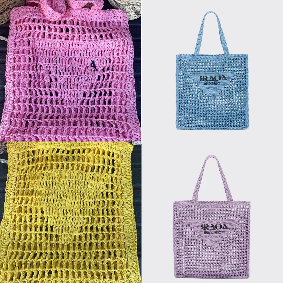 Designer bag Tote Bag Shoulder Bag Market Bag Open Simple Woven Shoulder Bag Commuter Bag Summer Beach Tote Vacation Woven Bag Resort Beach Bag Brea