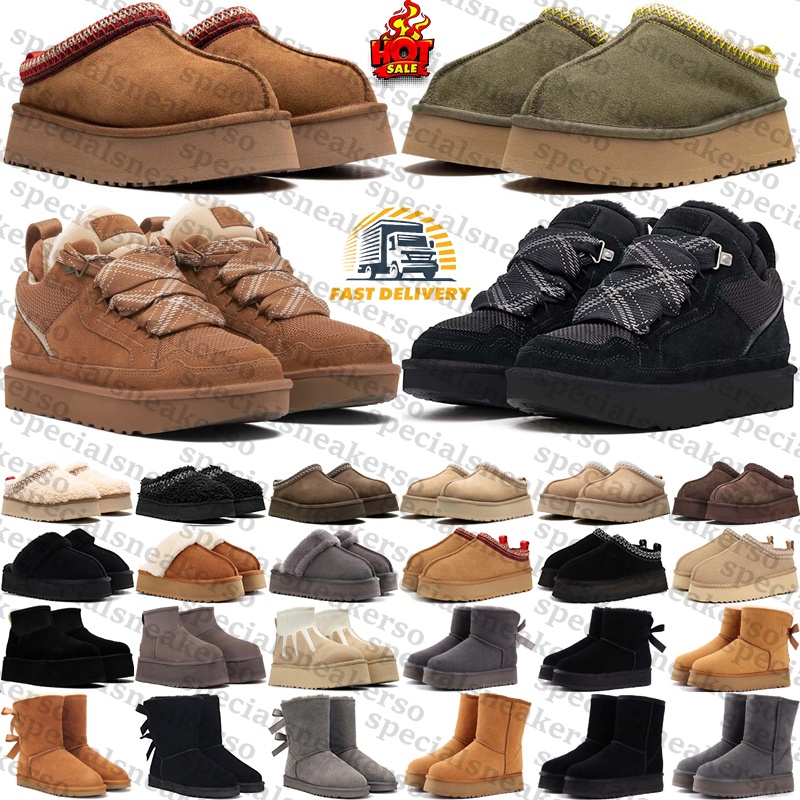 Free Shipping Designer uggswomen uggbootwomen slippers boots sandals slides australia Lowmel tasman tazz clogs heels sliders shoes for mens womens s