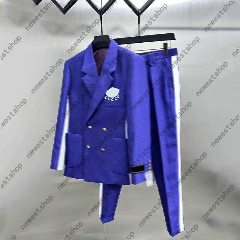 Designer mens Blazers Western clothing autumn luxury outwear coat slim fit casual letter print jacket Male fashion dress suit Collaborative version