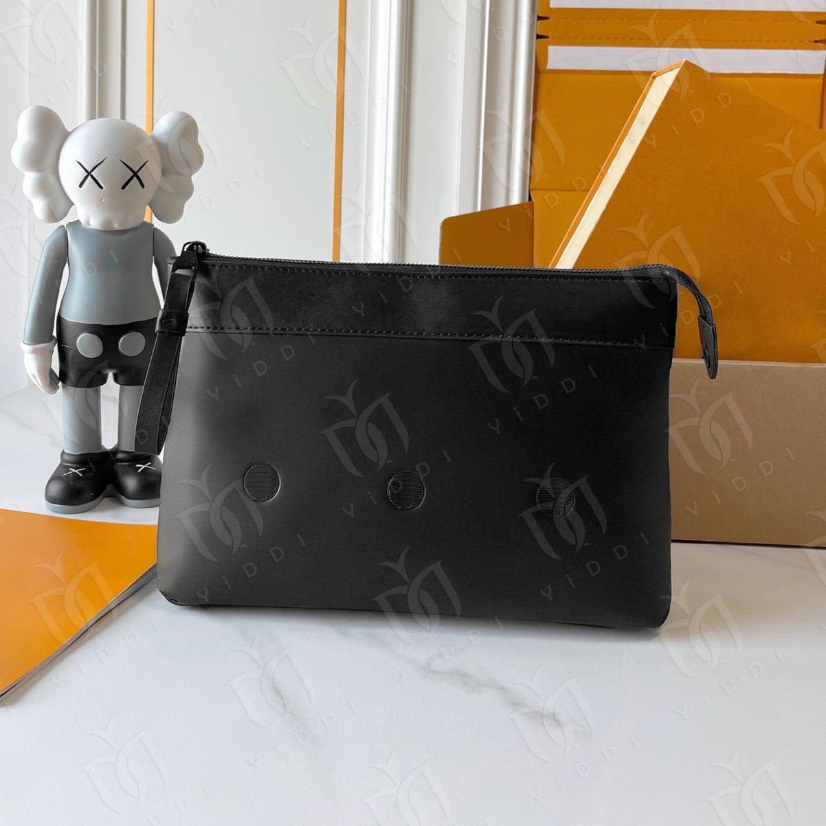 Men's luxury business clutch bag Clutches Bags Envelope Bag Designer Pochette Voyage Souple bag Man Phone Clutch Bags Wristlet bag Men Casual t