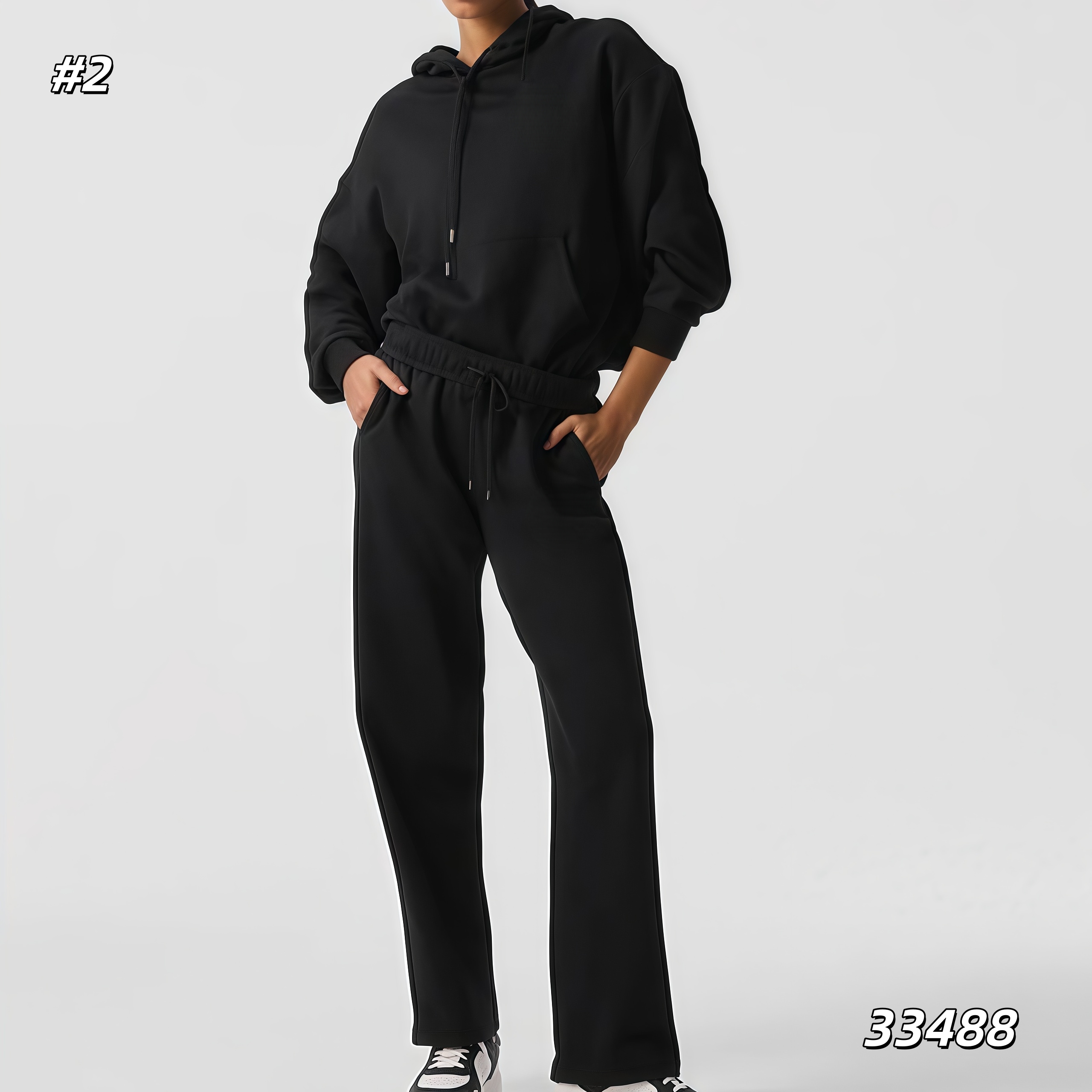 Conjunto de sudadera con capucha y pantalones de chándal unisex, conjunto informal con capucha y joggers, chándal de forro polar para hombres y muje