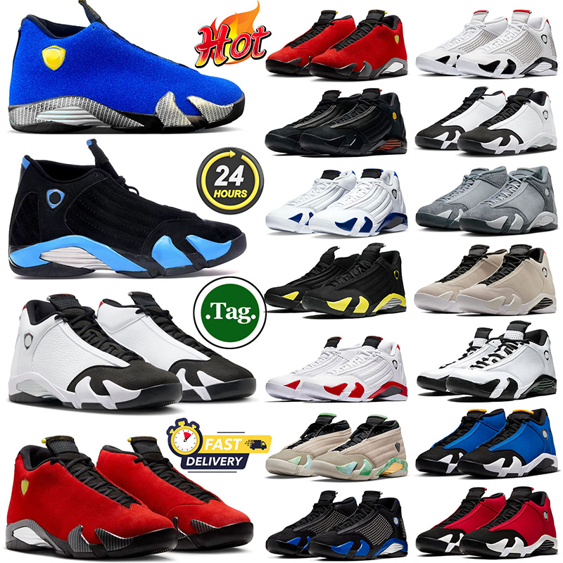 14 14s basketball shoes men Black University Blue Oxidized Green Winterized Last Shot mens trainers outdoor sneakers