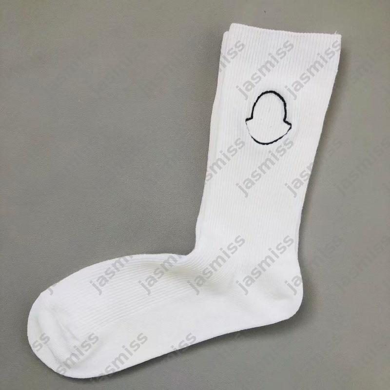 Deisgner Women Knitted Socks Luxury Unisex 3pcs Black White Calf Embroidered Casual Fashion Socks Couple Cotton Socks Mid Calf Long Breathable Socks
