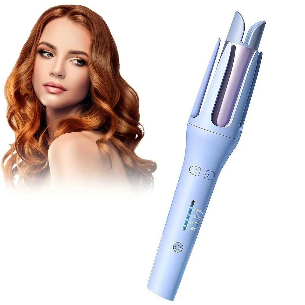 Automatic Hair Curler 32MM Auto Rotating Ceramic Hair Roller Professional Curling Iron Curling Wand Hair WaverT251210-image-1087894199