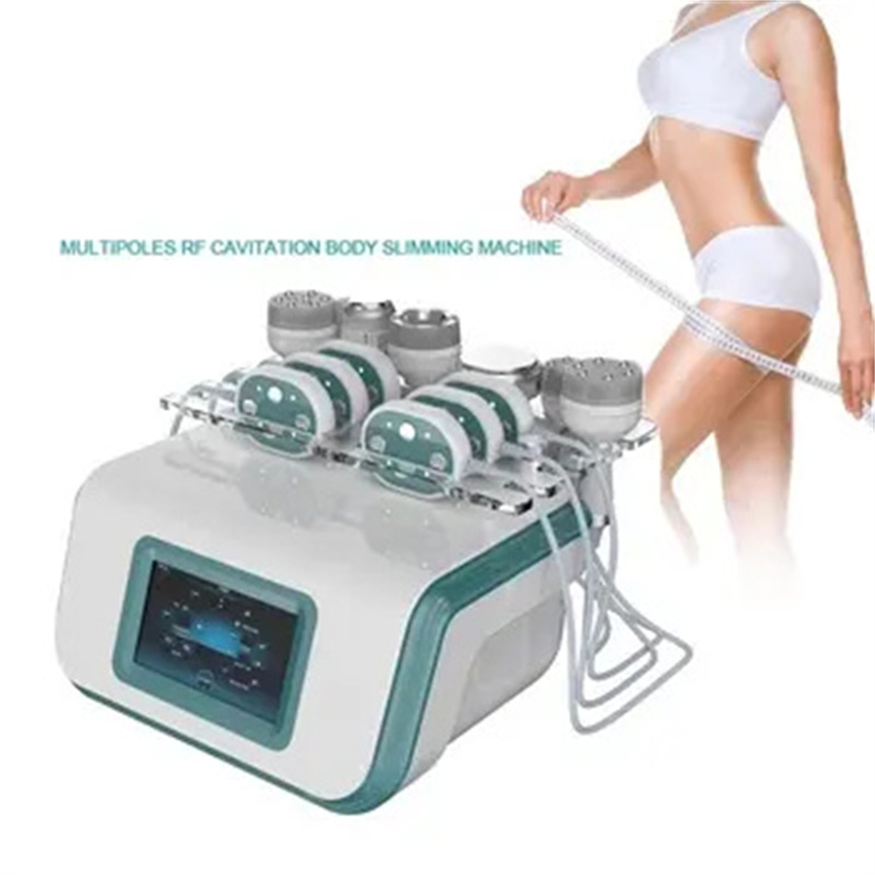 8 In 1 80 K 40 K Vacuum RF Fat Cavitation Body Slimming System Lipo Laser Machine