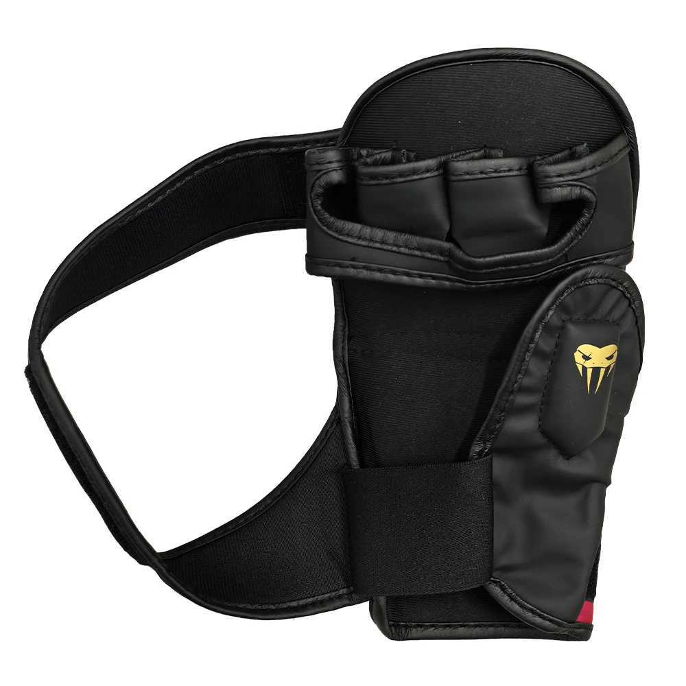 Protective Gear red MMA Boxing Training Gloves Half Finger Leather Cushion for Adult Sanda Boxing MMA Gloves Training Sandbag Knuckles Q260923