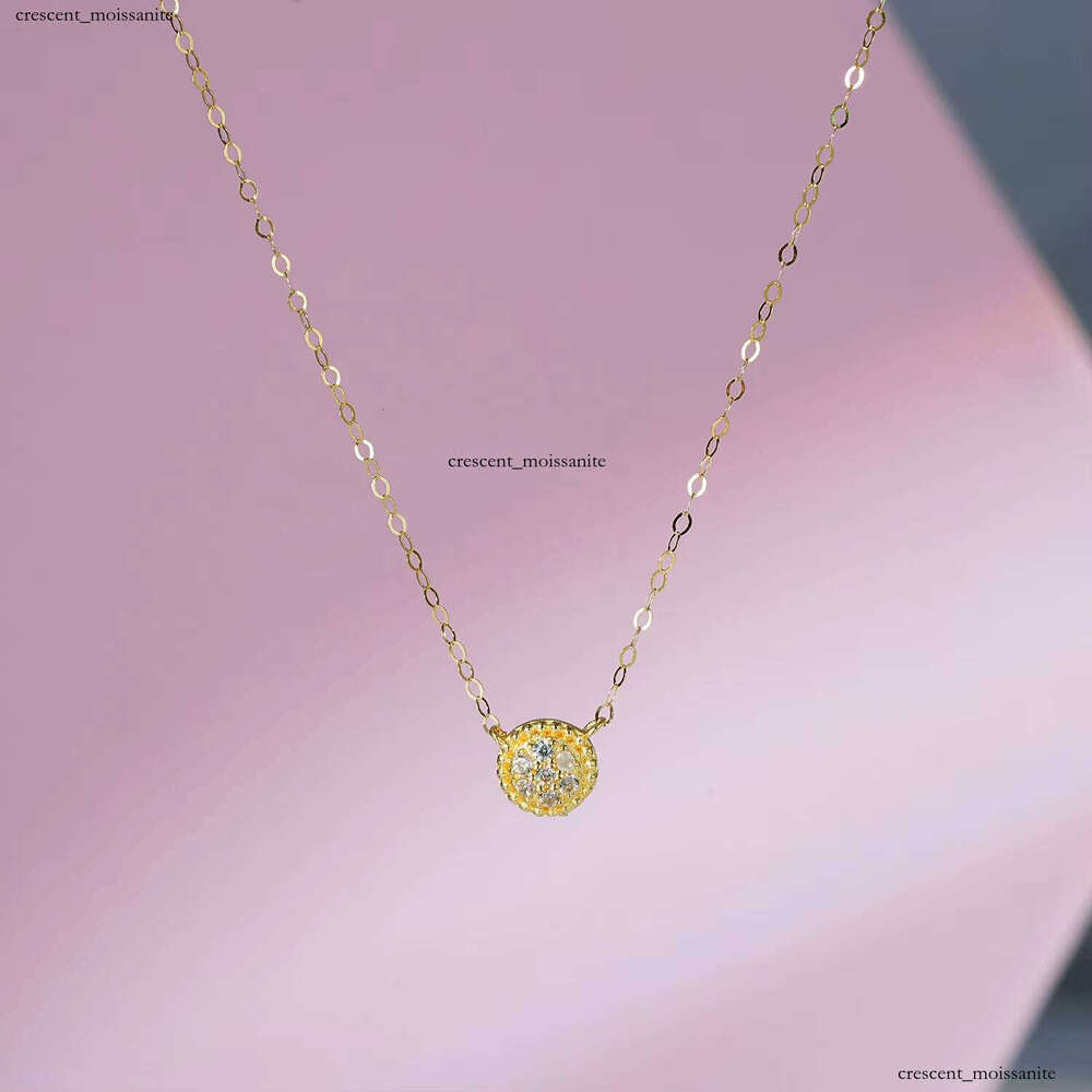 Small Pendant Dubai Women's Charm Simple Jewelry Luxurious Style Banquet Preferred Gold Necklace