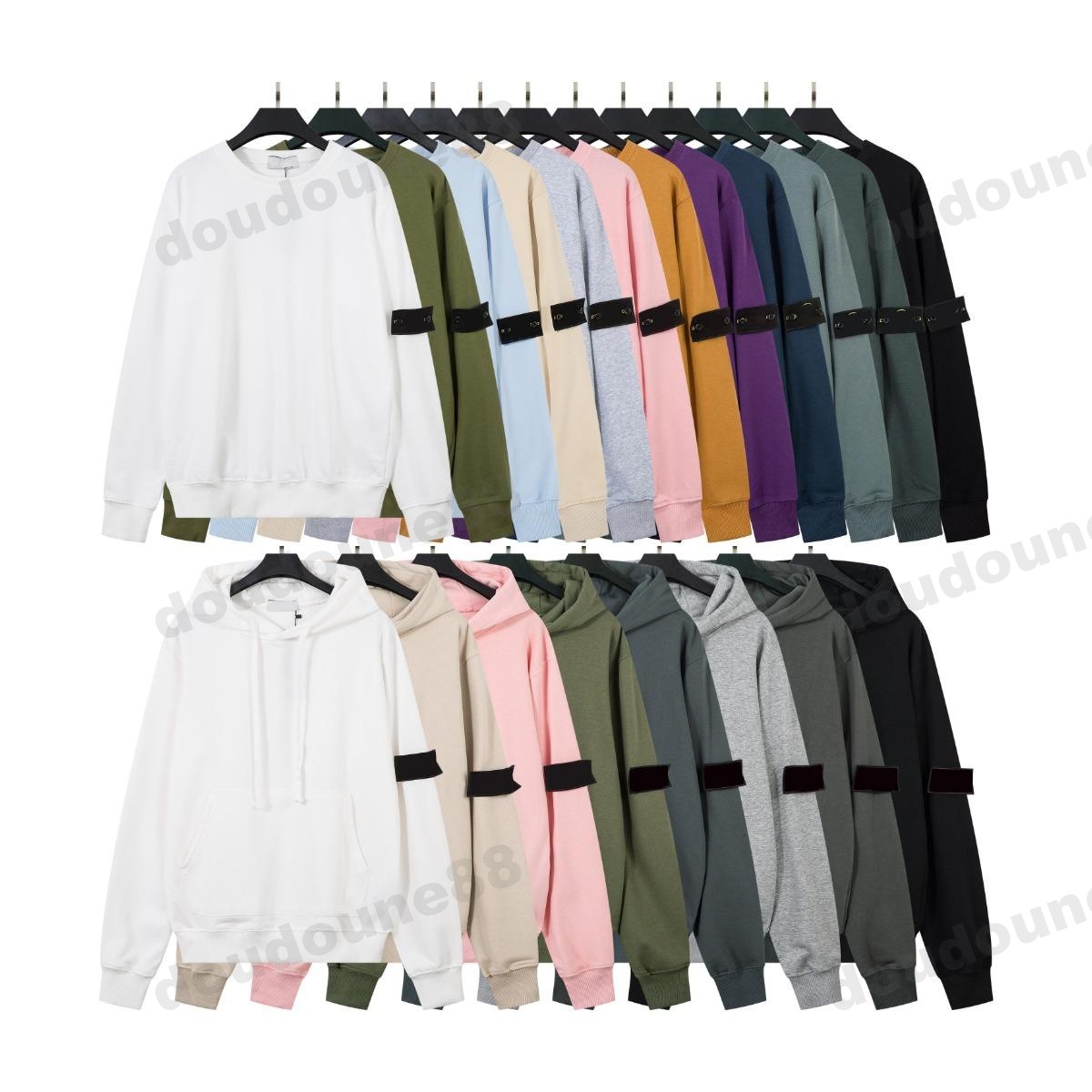 designer hoodie stones armband sweater Mens jumper badge sweatshirt cargo pants pull Pullover tracksuit Autumn Hoodies Womens Long Sleeve Sweater co