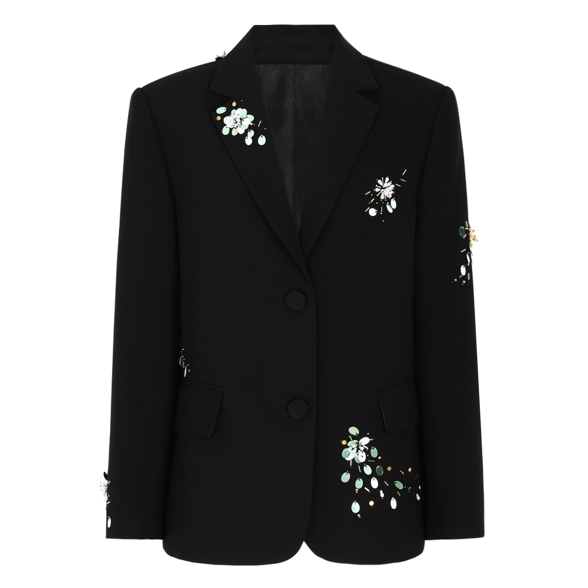 1105 XXXL 2026 Milan Runway Coat Autumn Brand SAme Style Coat Lapel Neck Black High Quality Long Sleeve Womens clothes Fashion mans