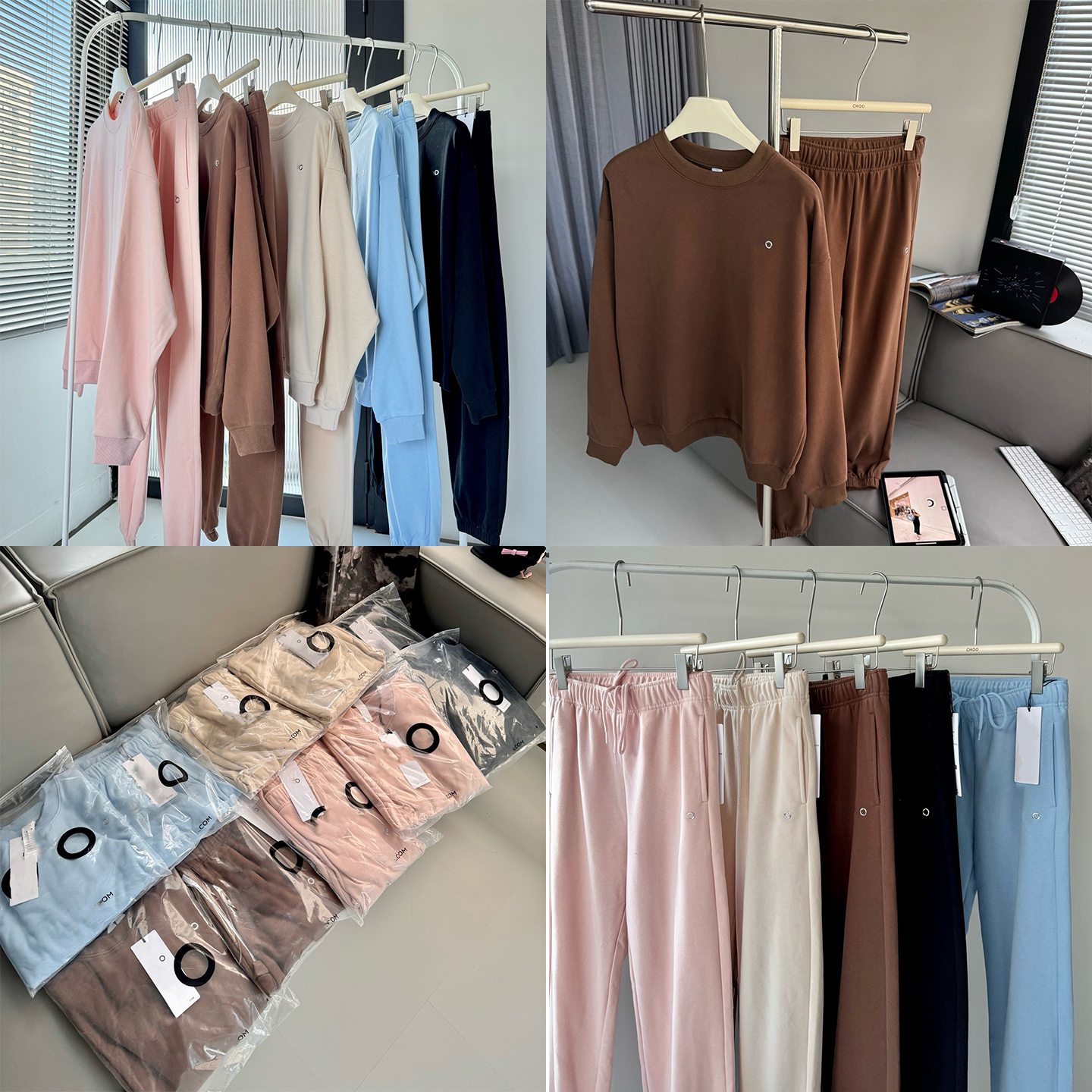 Designer Womens Two Pieces Set Casual Loose Hoodie Elastic Waist Sweatpants Women Spring Autumn High Quality Comfortable Sportswear Two Pieces Pants
