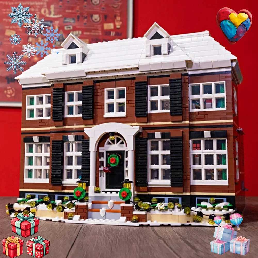 3955 PCS Home House Model Building Blocks mattoni giocattolo educativo per ragazzo bambini reg di compleanno di natale K260311-image-1097062708