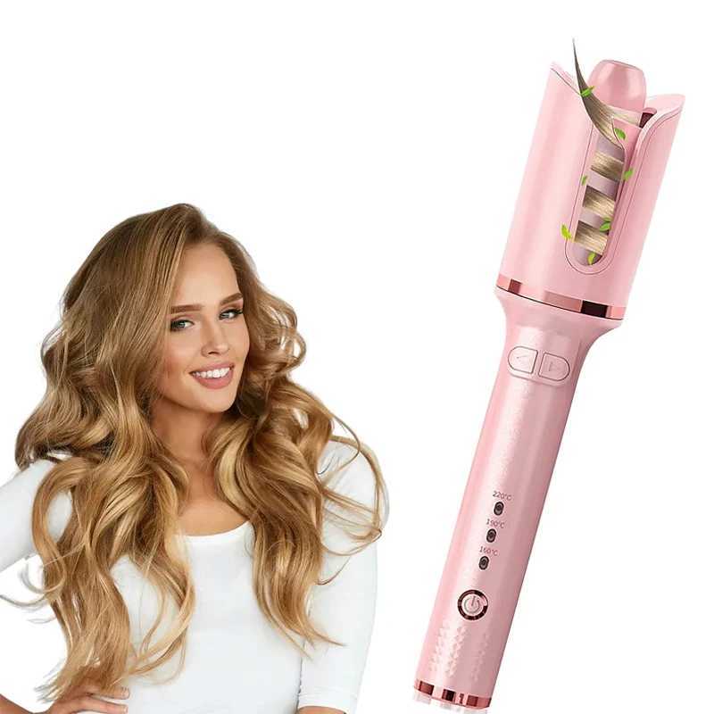 Automatic Hair Curler Hair Curling Iron Ceramic Rotating Hair Waver Magic Curling Wand Irons Hair Styling ToolsT251210-image-1087891264