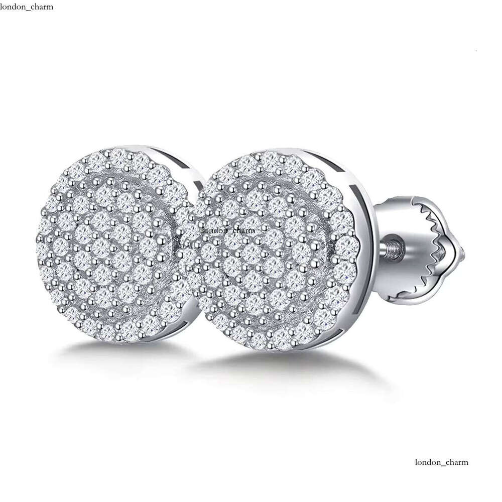VVS Moissanite China Wholesale 925 Sterling VVS Diatomite Boutique Fashion Jewelry Wedding Birthday S925 Silver Stud Earrings
