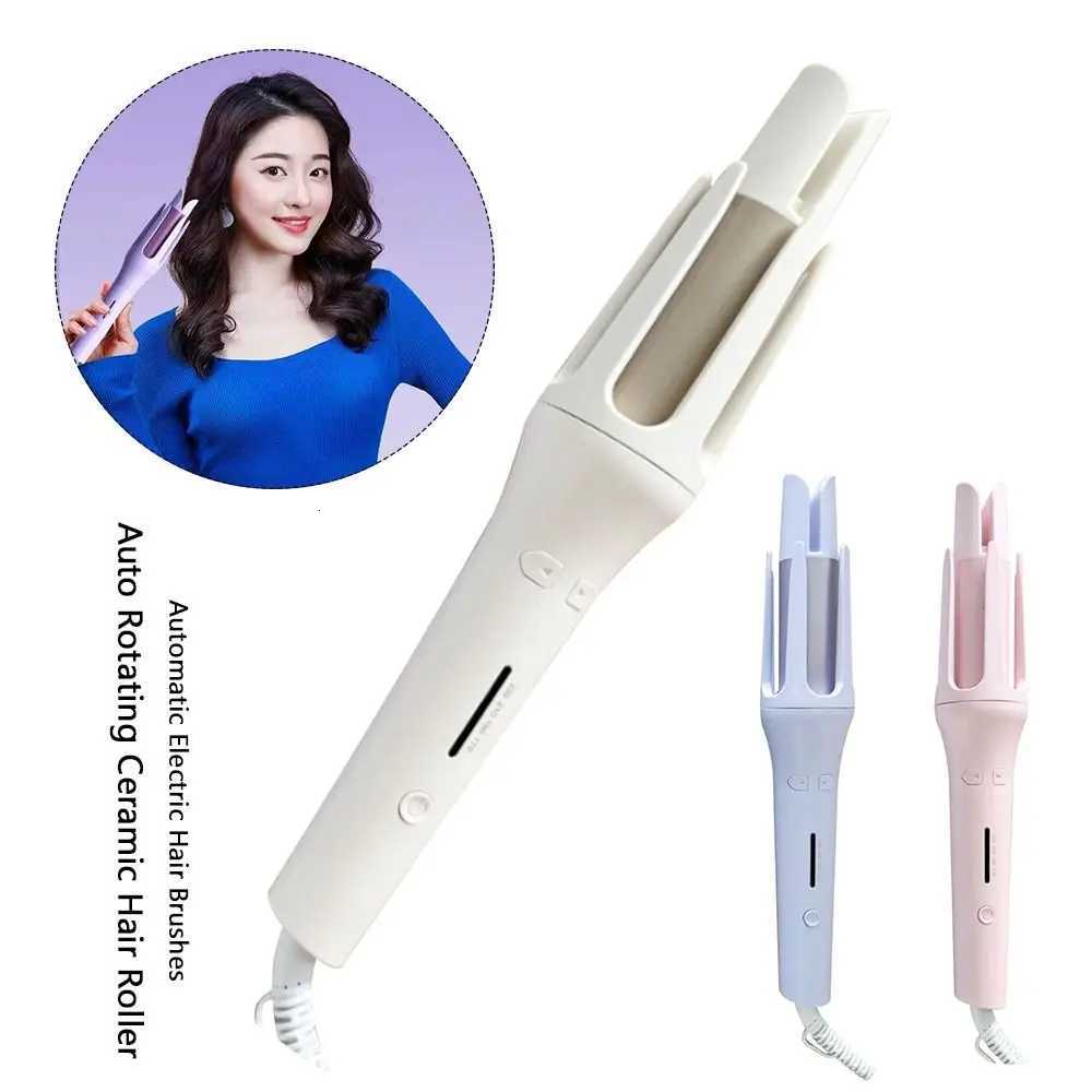 32MM Auto Rotating Ceramic Hair Roller Ceramic Material Electric Professional Curling Iron Auto Rotating Professional GradeT251210-image-1087889944