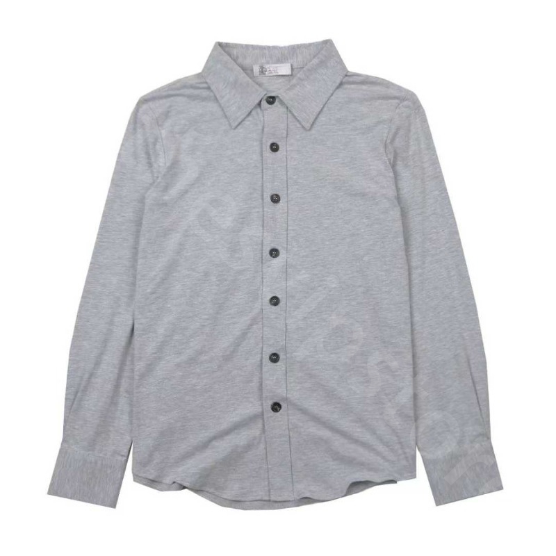 Quiet Luxury Designer Mens Shirts Cotton Elastic Thin Lapel Cardigan T-shirts B1289