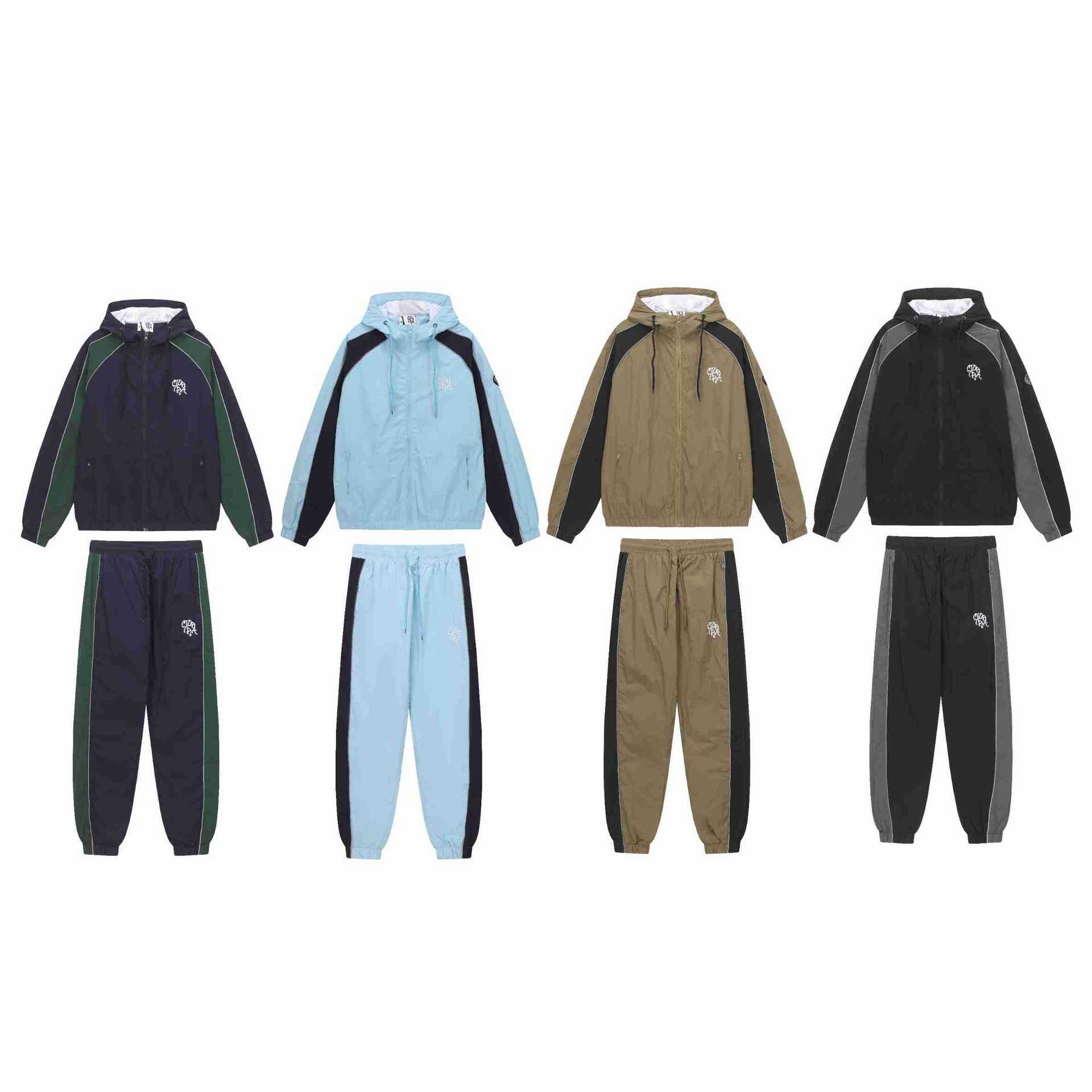 Mens jackets Mertra Sports Windbreaker high Street tracksuit Embroidered Letter Jacket Unisex Casual Sweatshirts Pants Sets Mertra sportswear Jogger