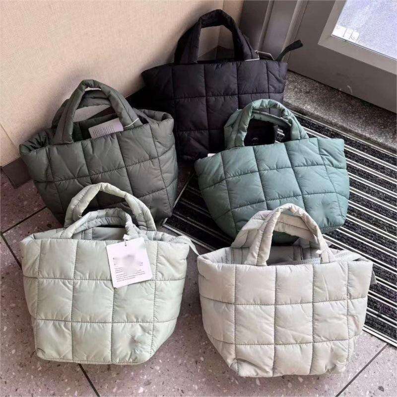 2026 Autumn Winter New Quilted 5L Puff Single Shoulder Crossbody outdoor Handbag Casual Tote Bag Free Shipping
