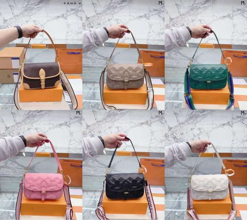 Designer Bags DIANE SATCHEL Bags For Women's Handbag Purses Stylish Shoulder Bag Luxury Baguette Bags Handbags Ribbon shoulder bag