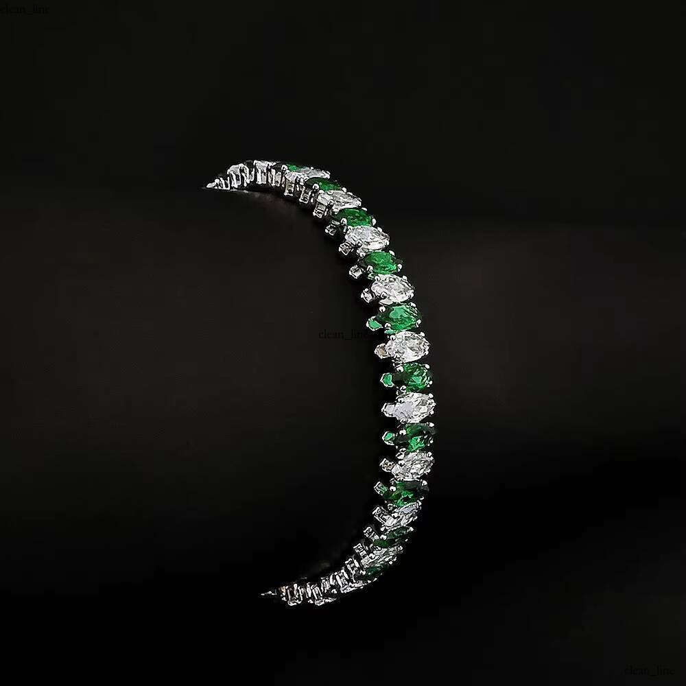 VVS Moissanite High-end Jewelry 925 Sterling Silver Women's Bracelet