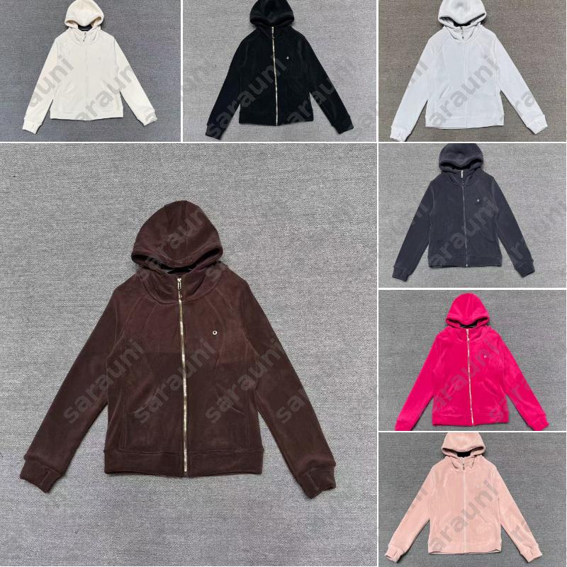 Designer Womens Hoodie Simple And Fashionable With Fleece Jacket High Quality Classic Letter Cardigan Hooded Top Slim Fit Sportswear