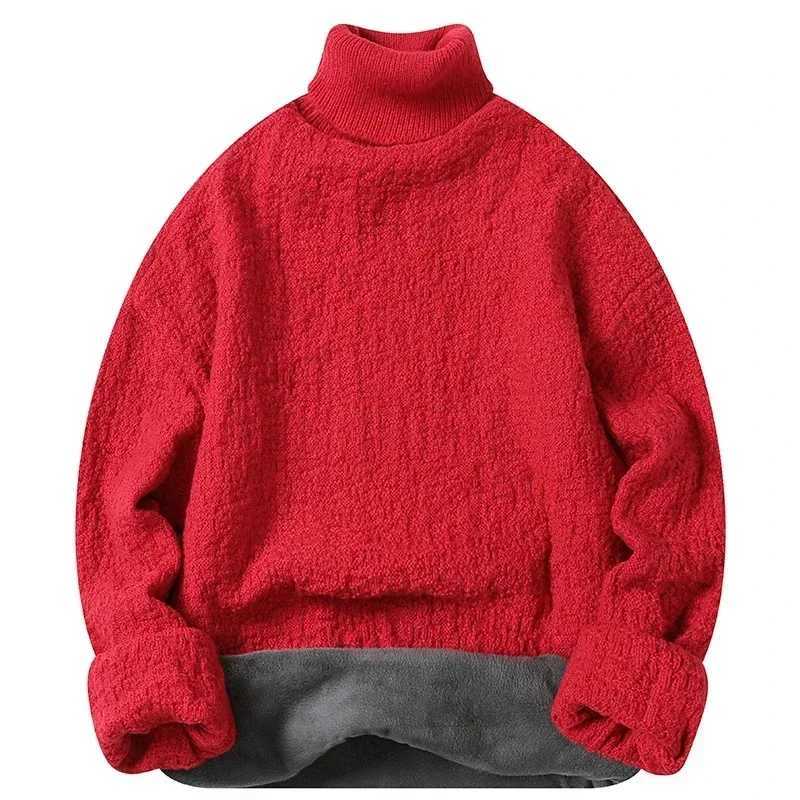 New Mens Cashmere Thickened Premium Comfortable Versatile Breathable Fashionable Sweater Outdoor High-quality Pullover SweaterXJ251210