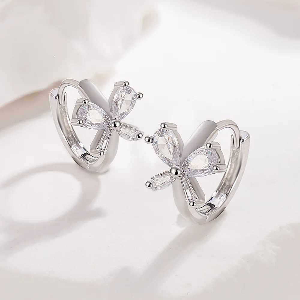 925 Sterling Silver Earrings Bow Zircons Earrings Ladies Fashion Minimalist Birthday Party Wedding Anniversary Jewelry GiftXJ251210-image-1087969532
