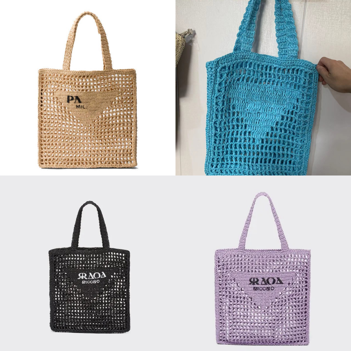 Designer bag Tote Bag Shoulder Bag Market Bag Open Simple Woven Shoulder Bag Commuter Bag Summer Beach Tote Vacation Woven Bag Resort Beach Bag Open