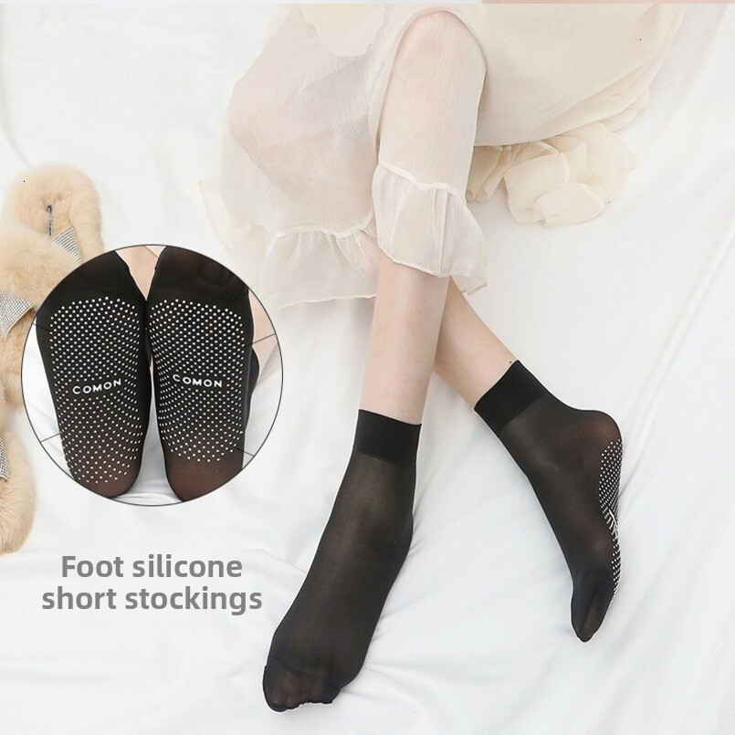 Spring and Autumn New Stockings with Anti-Slip Sole, Women's Short Stockings, Manufacturer Wholesale Direct Sale