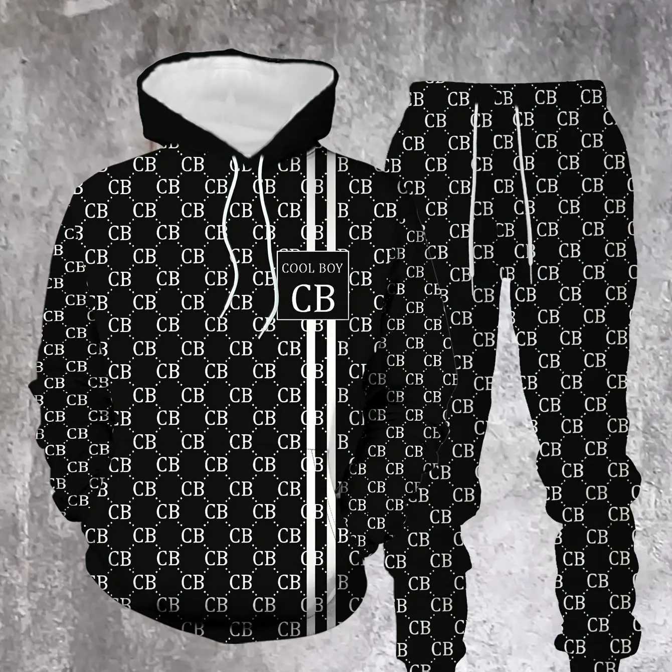 2025 Spring and Autumn New Mens Fashion 3D Funny Graphic Print Hooded Sweatshirt Hoodie Loose Casual Daily Street Sweater Tops M251210