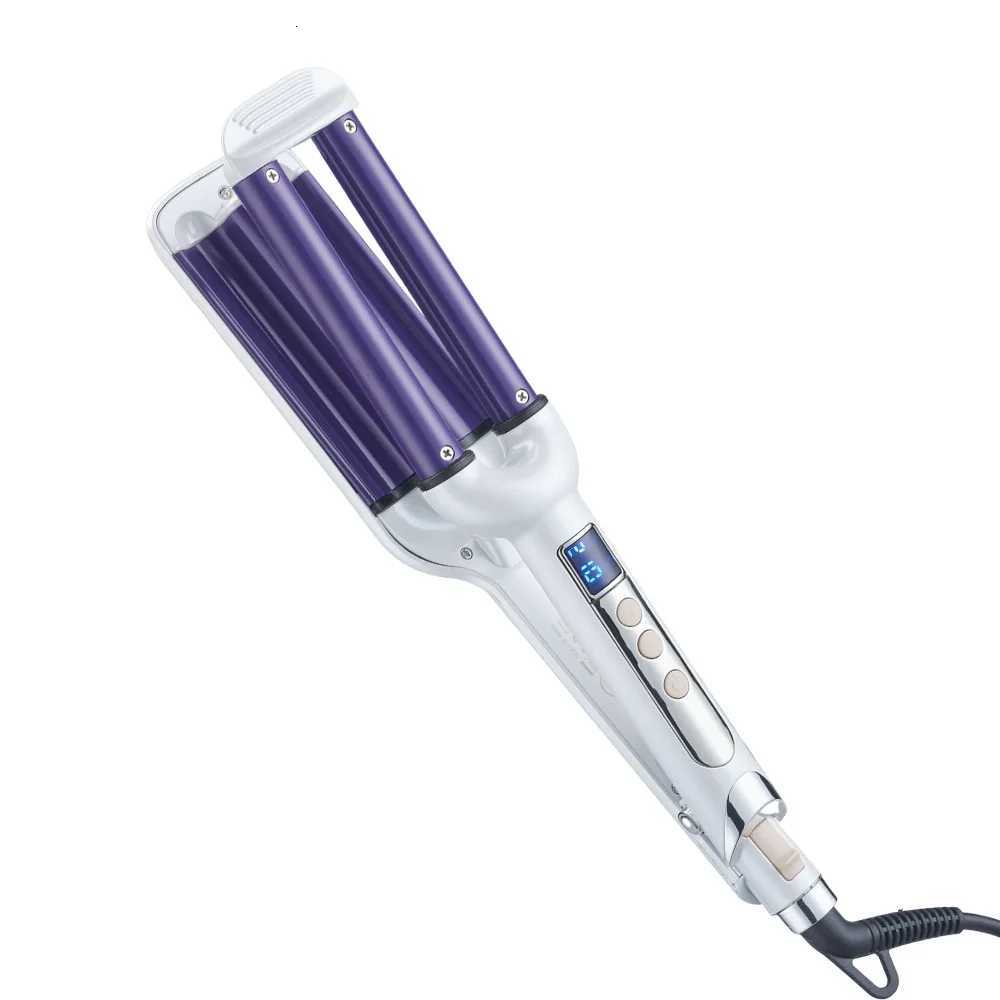 Three-tube Electric Curling Iron Water Ripple Temperature Regulation Egg Roll Curling Iron Perm and Hair CurlerT251210-image-1087890071