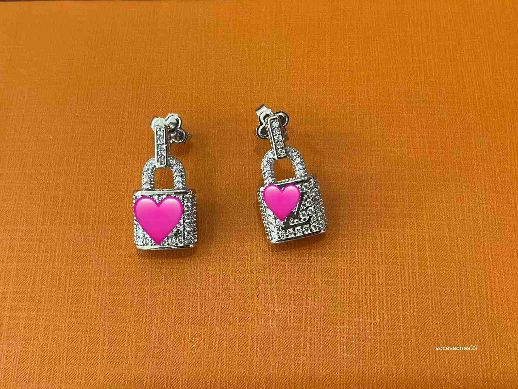 Stud Fashion Women Gold Silver Plated Designer Stud Earrings Brand Designers Geometry Letters Crystal Rhinestone Earring Wedding Party Jewerlry