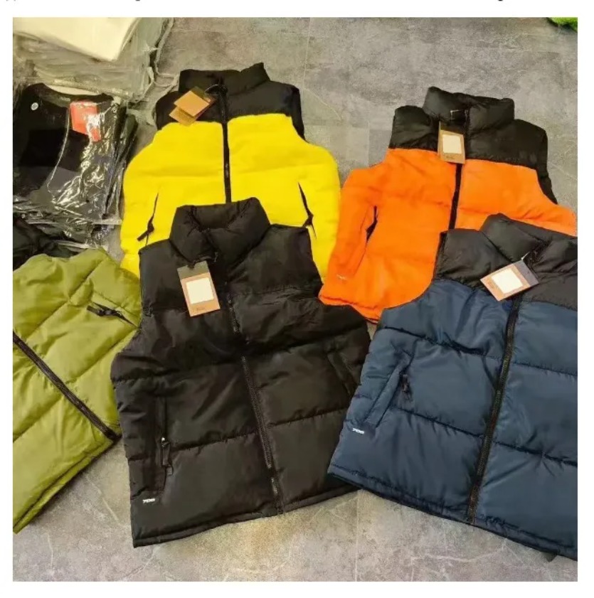 Vest Puffer Jacket Jacket men coat down Jacket Puffer Vest Mens Waistcoat Winter Down Vests Couple Body warmer Womens Sleeveless Outdoor Warm Thick