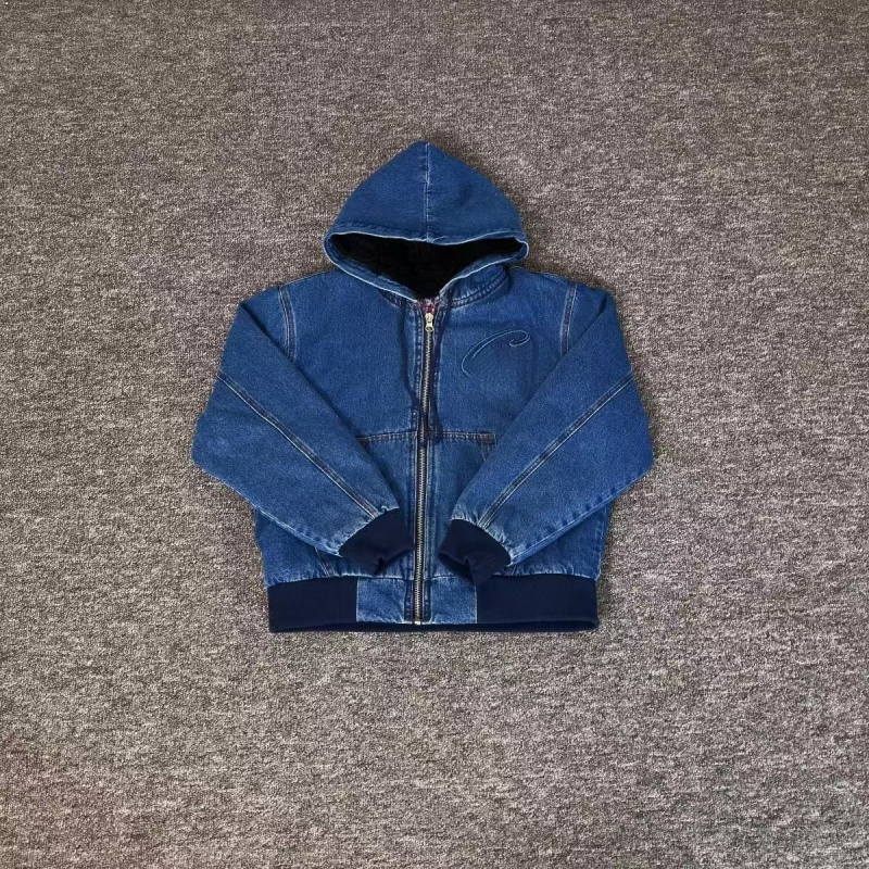 Blue Men's plus size Outerwear & Coats 26ss