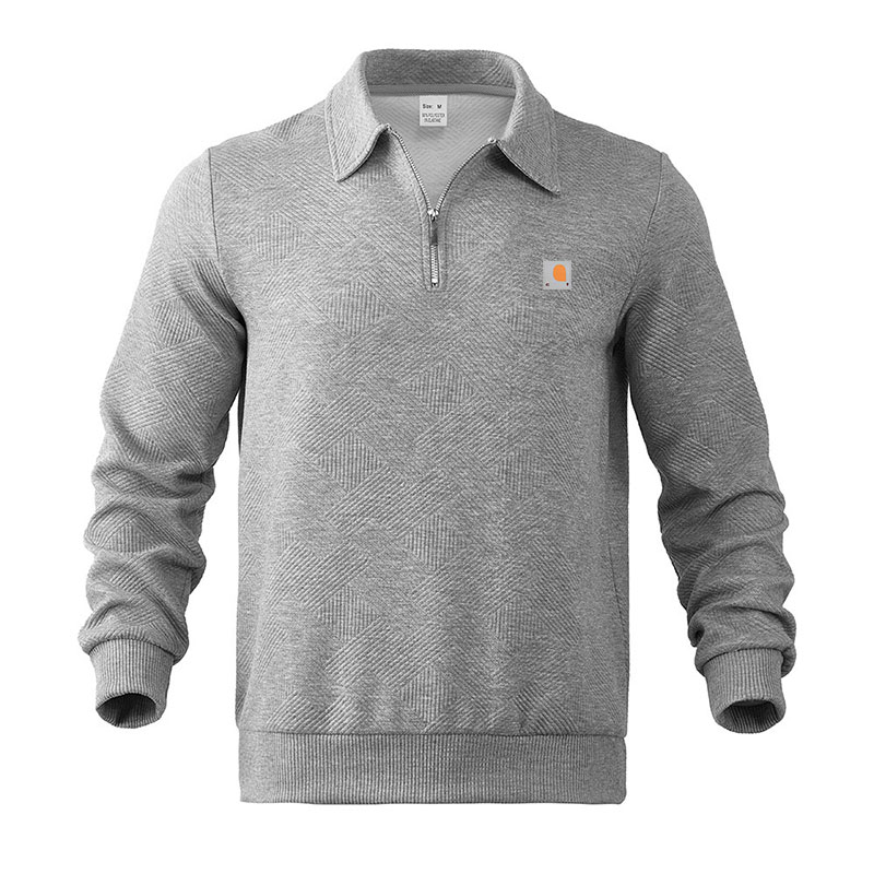 Designer Men's Sweater Zipper Long white Pullover long sleeve Luxury Men's for men new warm Letter Casual Tops Casual Half Zipper Cardigan