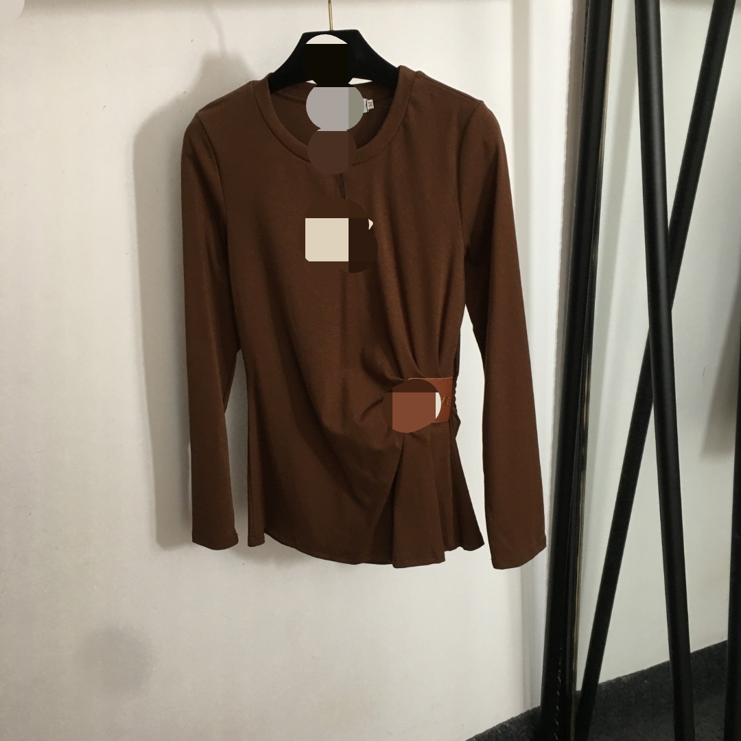 1106 XL 2026 Spring Summer Brand SAme Style Sweater Long Sleeve Crew Neck Black Womens Clothes High Quality Womens 20252929