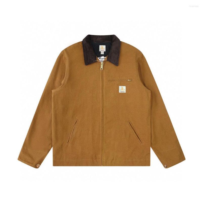 Men's Jackets 2025 Spring And Summer Detroit Jacket American Work Canvas Vintage VintageJ001 Hunting Autumn For Men