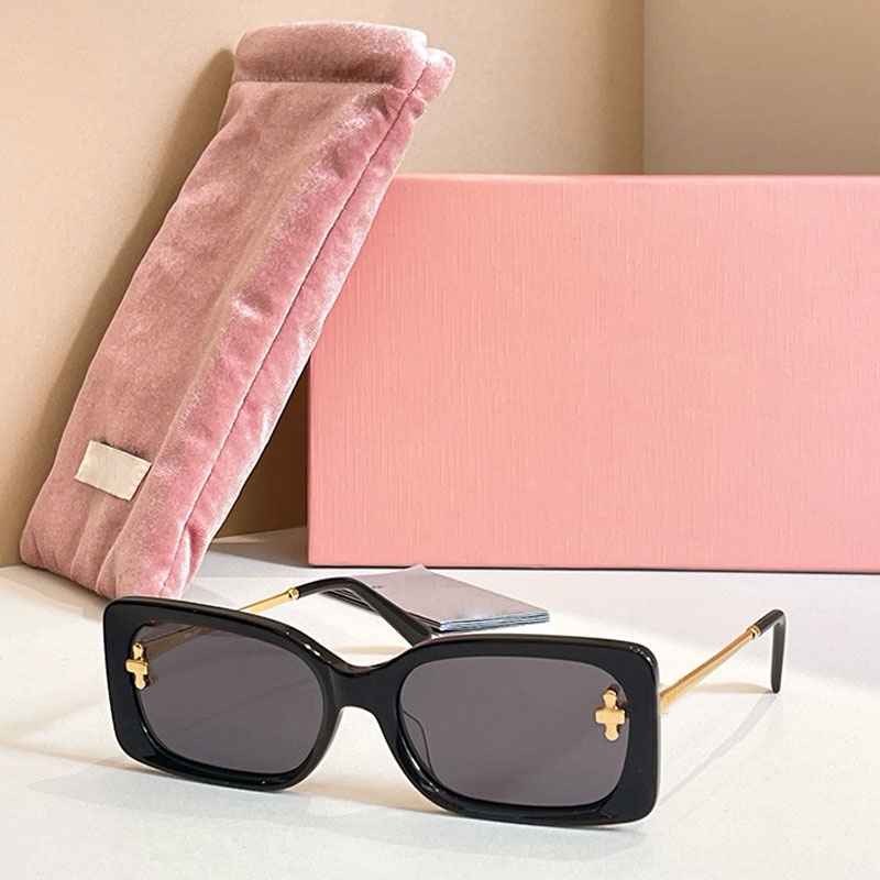 Fashionable Women Butterfly Shaped Sunglasses Designer Personalized Acid Ester Fiber Glasses Metal For Outdoor Leisure Vacation Top-quality With Box